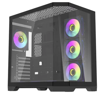 Darflash FT418 PRO computer case + 7 aRGB fans (black) - Strmec, Sveta Nedelja