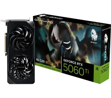 Gainward GeForce RTX 5060 Ti Ghost II OC 16GB, graphics card DLSS 4, 3x DisplayPort, 1x HDMI 2.1 - Strmec, Sveta Nedelja