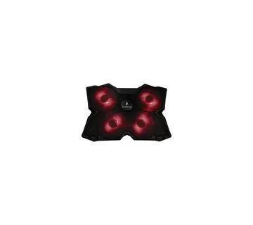SureFire Bora Gaming podloga za hlađenje prijenosnika do 17", USB, crveni LED - Strmec, Sveta Nedelja