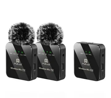 Wireless Lavalier Microphone PULUZ 2 TX + 1 RX - Strmec, Sveta Nedelja