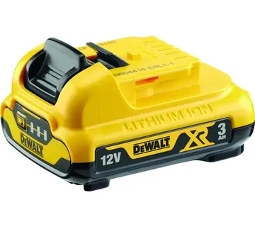 DEWALT XR battery DCB124, 12Volt 3Ah yellow/black - Strmec, Sveta Nedelja