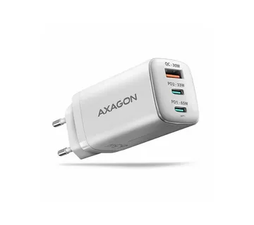 AXAGON ACU-DPQ65W zidni punjač 1xUSB-A QC4, 2xUSB-C PD 33/65W, bijeli - Strmec, Sveta Nedelja