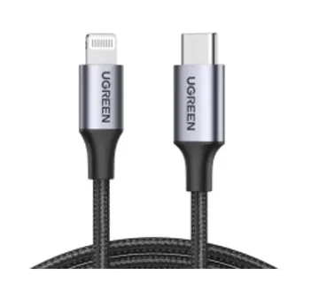 UGREEN, Lightning na Type-C 2.0 (M), sivi, 1m - Strmec, Sveta Nedelja