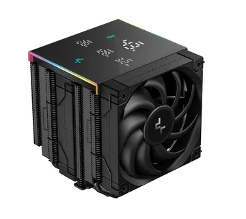 Hladilnik za procesor DeepCool AK620 Digital PRO, 2x 120mm, LCD, black- R-AK620-BKAPMN-G - Strmec, Sveta Nedelja