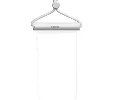 Waterproof phone case Baseus AquaGlide with Cylindrical Slide Lock (white) - Strmec, Sveta Nedelja