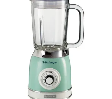 Ariete vintage glass mug, stand mixer (light green/cream) - Strmec, Sveta Nedelja