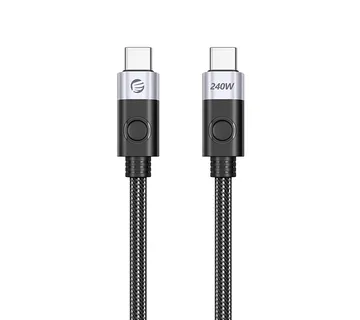 Kabel USB-C v USB-C, USB 4, 40Gbps, 240W PD, 8K 60Hz, 1m, ORICO CC240-40 - CC240-40-10-BK-BP - Strmec, Sveta Nedelja