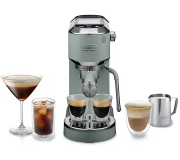 DeLonghi Dedica Duo EC890.GR, espresso machine light green, Cold Brew - Strmec, Sveta Nedelja