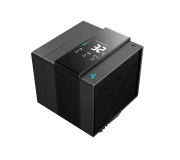 Hladilnik za procesor DeepCool ASSASSIN IV VC VISION, 140mm, Vapor Chamber, LCD, black- R-ASN4-BKNVMD-G - Strmec, Sveta Nedelja