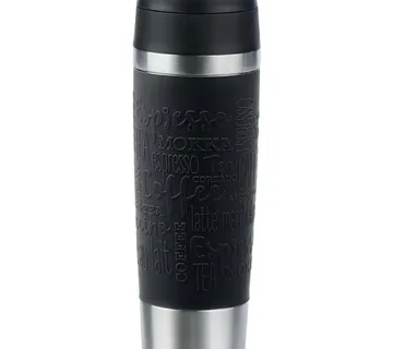 Emsa TRAVEL MUG Classic Grande thermal mug (black/stainless steel, 0.5 liters) - Strmec, Sveta Nedelja
