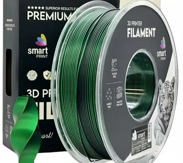 PREMIUM 3D FILAMENT PLA Dual Color black green 1KG - Strmec, Sveta Nedelja