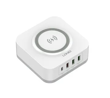 Ldnio Charger 4 Port (3a1c) 30w 5v 3a Wireless 18w 5v 3a Aw004 - Strmec, Sveta Nedelja