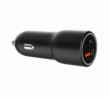 Gembird 2-port USB car fast charger, Type-C PD, 38 W, black - Strmec, Sveta Nedelja