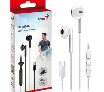 Genius HS-M366, in-ear slušalice, bijela - Strmec, Sveta Nedelja