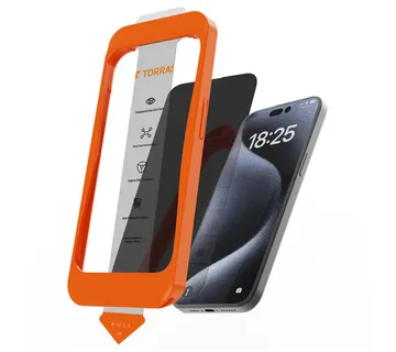 Torras Install Master tempered glass for iPhone 16 Plus - Strmec, Sveta Nedelja