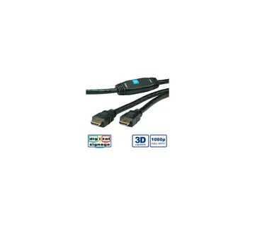 Roline HDMI kabel sa mrežom, HDMI M - HDMI M, 30m, sa pojačanjem - Strmec, Sveta Nedelja