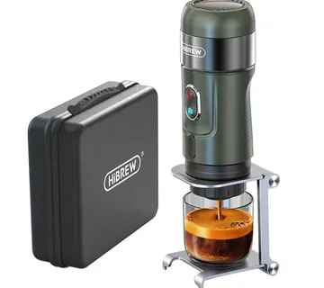 Portable 3-in-1 coffee maker with case HiBREW H4B_GN - Strmec, Sveta Nedelja