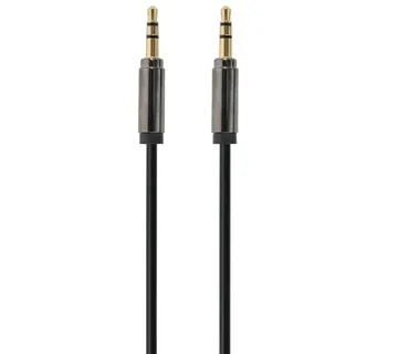 Gembird CCAP-444-6 audio cable 1.8 m 3.5mm Black - Strmec, Sveta Nedelja