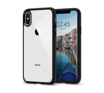 Spigen Ultra Hybrid, zaštitna maska za telefon, mat crna - iPhone XS/X - Strmec, Sveta Nedelja