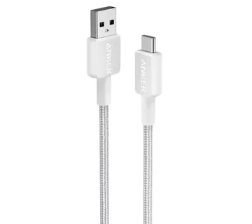 Anker 322 USB-A to USB-C braided cable 1.8m white - Strmec, Sveta Nedelja