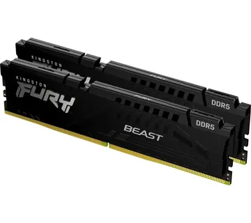 Kingston DIMM 64 GB DDR5-5600 (2x 32 GB) dual kit (black, KF556C36BBE2K2-64, Beast, INTEL XMP, AMD EXPO) - Strmec, Sveta Nedelja