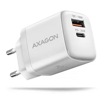 AXAGON ACU-PQ20W wall charger QC3.0/AFC/FCP + PD type-C, 20 W - white ACU-PQ20W - Strmec, Sveta Nedelja