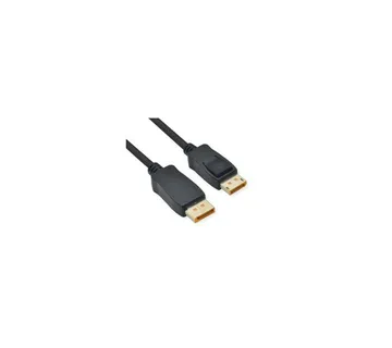 Roline DisplayPort kabel v2.1, 10K 60Hz, 54Gbit/s, UHBR13.5, DP-DP, M/M, crni, 3 m - Strmec, Sveta Nedelja