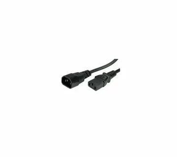 Roline VALUE naponski kabel PC-Monitor, IEC320 C14-C13 10A, M/F, 0.5m, crni - Strmec, Sveta Nedelja