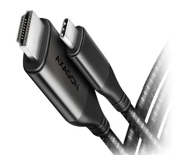 AXAGON RVC-HI2MC USB-C to HDMI 2.0 Adapter, 4K/60Hz, Aluminum - 1,8 m RVC-HI2MC - Strmec, Sveta Nedelja
