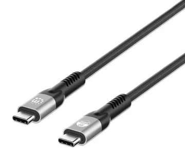 Manhattan kabel USB4 Type-C 40Gbps, 240W, 1m, crni - Strmec, Sveta Nedelja