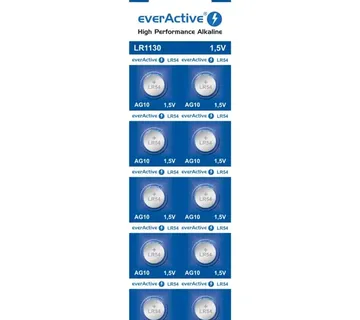 Mini alkaline batteries everActive G10 LR1130 LR54 10 pcs - Strmec, Sveta Nedelja