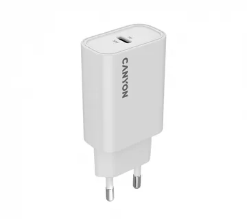 CANYON charger OnCharge 30CL Max Power 30W 1xPD EU White - Strmec, Sveta Nedelja