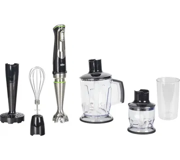 Braun MultiQuick 9 hand blender MQ 9147X (stainless steel/black, 1,200 watts, with 2 choppers, potato masher, whisk) - Strmec, Sveta Nedelja