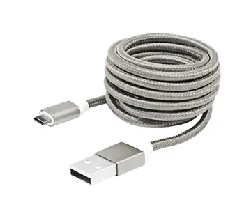 BIT FORCE presvučeni kabel USB A-USB C M/M 1,5m bijeli - Strmec, Sveta Nedelja