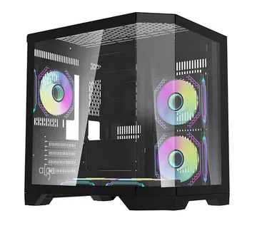 Darflash FT350 computer case + 5 aRGB fans (black) - Strmec, Sveta Nedelja