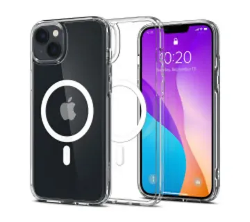 Spigen Crystal Hybrid MagSafe, zaštitna maska za telefon, prozirno-bijela - iPhone 14 Plus (ACS04656) - Strmec, Sveta Nedelja