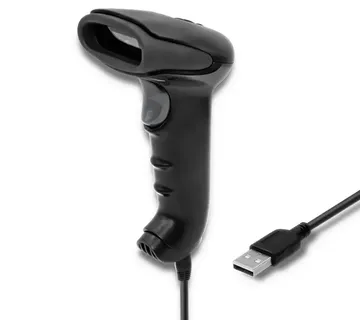 Qoltec 50866 Laser barcode reader 1D | CCD | USB | Black - Strmec, Sveta Nedelja