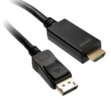 InLine DisplayPort to HDMI converter cable, 4K/60Hz, black - 5m 17185I - Strmec, Sveta Nedelja