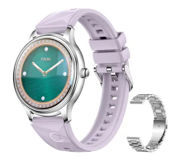 COLMI L28 Smart Watch (Silver-purple + silver steel strap) - Strmec, Sveta Nedelja