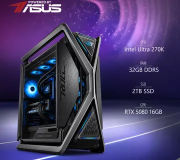 BaB računalo Inferno Ultra X (Intel Ultra 270K, ASUS ROG Strix LC, Astral RTX 5080, 32GB DDR5, 2TB SSD, Win11P) Powered By ASUS - Strmec, Sveta Nedelja