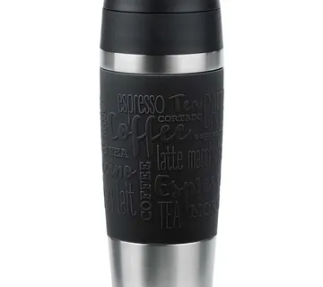 Emsa TRAVEL MUG Classic Thermo Mug (black/stainless steel, 0.36 liters) - Strmec, Sveta Nedelja