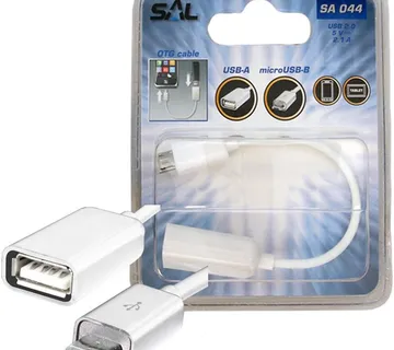 SAL USB micro OTG kabel, dužina 16 cm, USB 2.0 - SA 044 - Strmec, Sveta Nedelja