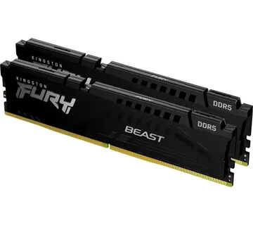 Kingston DIMM 64 GB DDR5-6000 (2x 32 GB) dual kit (black, KF560C36BBE2K2-64, Beast, INTEL XMP, AMD EXPO) - Strmec, Sveta Nedelja