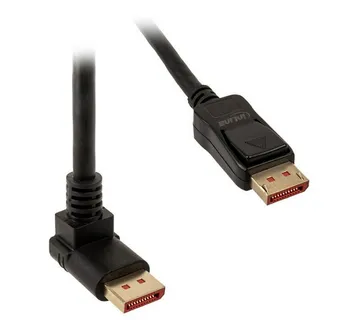 InLine 8K (UHD-2) DisplayPort Kabel, nach oben gewinkelt, black - 1m 17151O - Strmec, Sveta Nedelja