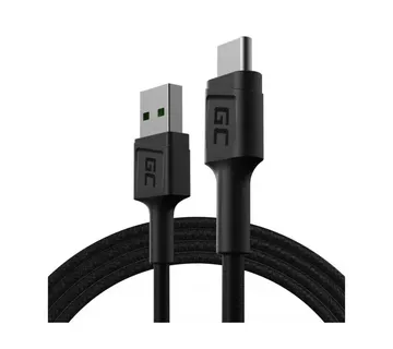 Green Cell KABGC22 USB cable USB 2.0 1.2 m USB A USB C Black - Strmec, Sveta Nedelja