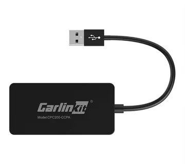 Carlinkit CCPA wireless adapter Apple Carplay/Android Auto (black) - Strmec, Sveta Nedelja