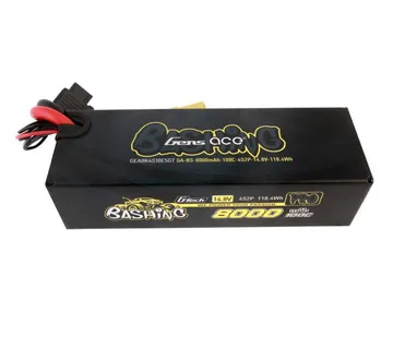 Gens ace 8000mAh 14.8V 100C 4S2P Lipo Battery Pack - Strmec, Sveta Nedelja