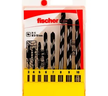 Fischer concrete drill set CTS 8, D-C set, 3-10mm (8 pieces) - Strmec, Sveta Nedelja