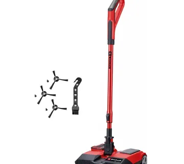 EINHELL Cordless Broom TE-FS 18 Li-Solo, Upright Vacuum Cleaner red/black, without battery and charger - Strmec, Sveta Nedelja