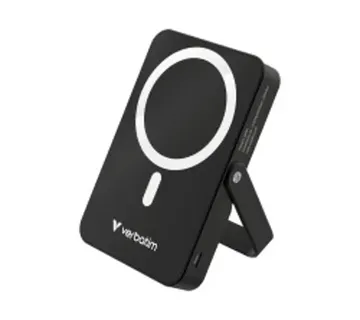 Verbatim Charge ‘n’ Go 10000mAh Powerbank with Stand Magnetic Wireless 15/20W, crni - Strmec, Sveta Nedelja